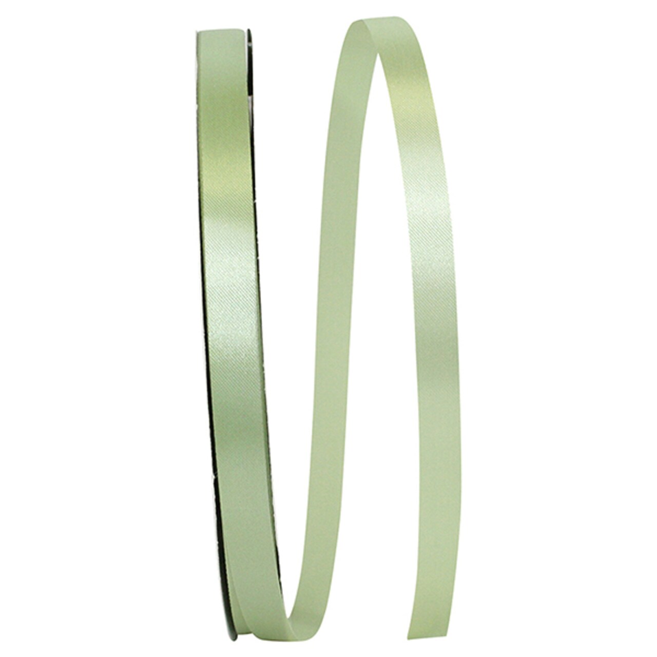 Florist Ribbons --- ⅜ inch x 100 yards --- Satin / Acetate Supreme Cooler Ribbon -- Mint Color